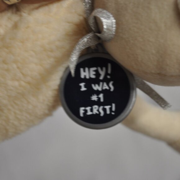 plush Curto Toy 2000 NWT #1 Serta sheep stuffed animal vintage 2000 (242w) - Picture 8 of 12